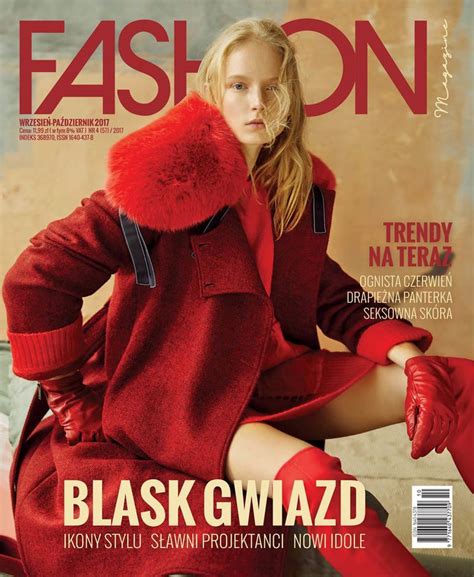 Fashion Magazine Poland October 2017 Cover Fashion Magazine Poland