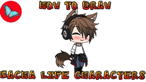 How To Draw Gacha Life Characters 2 Drawing Animals Youtube