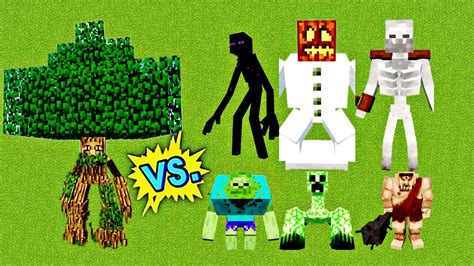Ent Vs All Mutant Mobs Youtube