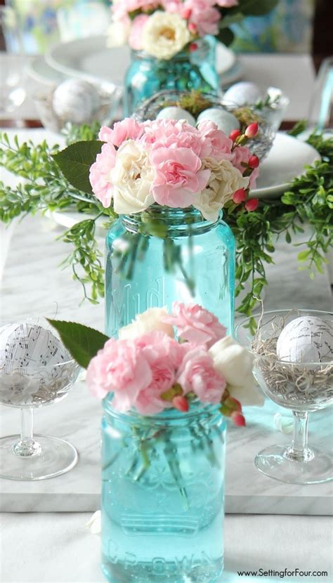 109 Best Mason Jar Flower Arrangements Images On Pinterest