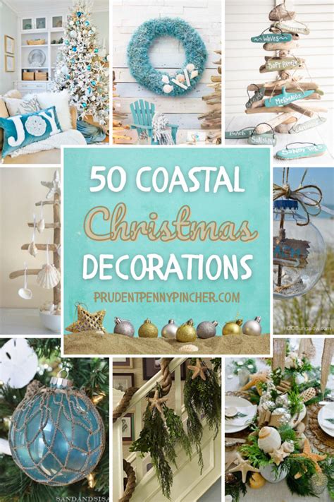 50 Diy Coastal Christmas Decorations Prudent Penny Pincher