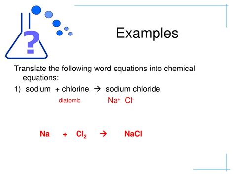 Chemical Word Equations Hot Sex Picture