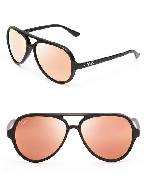 The ones i received were definitely not polarized. Ray-ban Matte Mirrored Aviator Sunglasses in Black (Matte ...