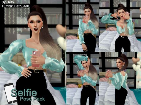 Selfie Pose Pack The Sims 4 Catalog