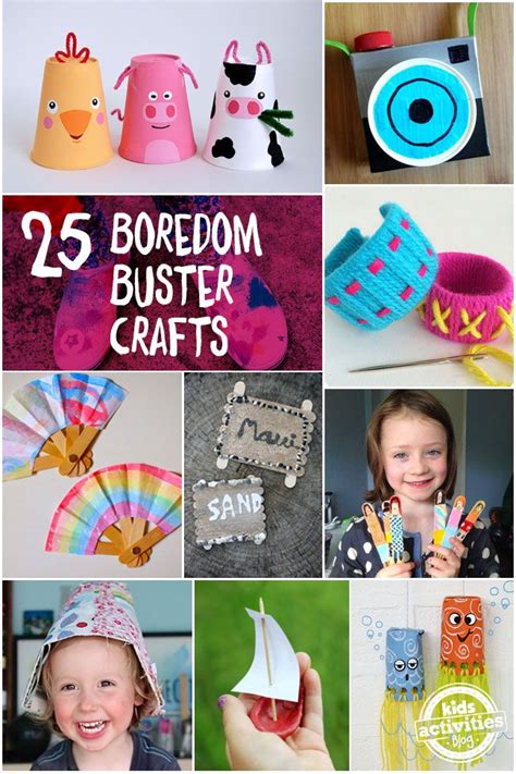 Mom Im Bored 25 Summer Boredom Buster Crafts Activities For Kids