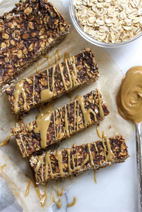 I really liked how it came out not overly sweet but sweet enough. No Bake Oatmeal Bars | Healthy Recipes by Chelsey Amer ...