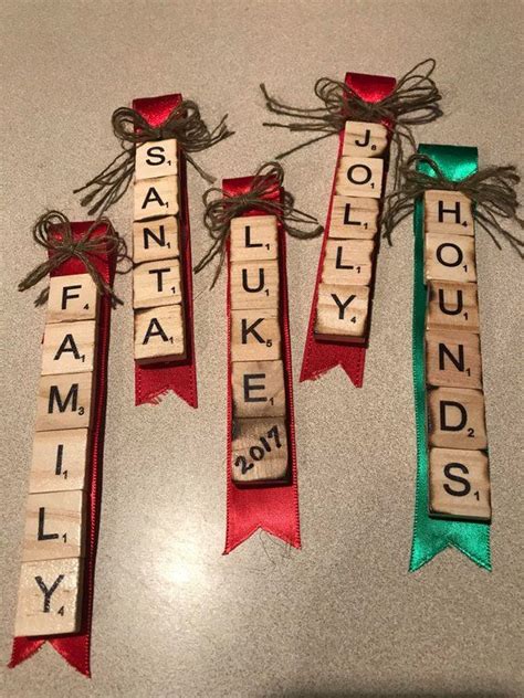 Scrabble Name Personalized Christmas Wedding Shower Place Etsy