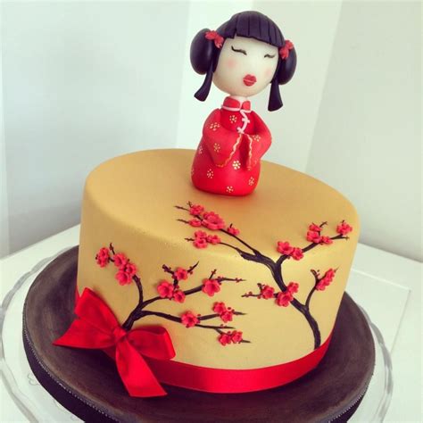 Variations include cupcakes, cake pops, pastries, and tarts. Chinese doll - CakesDecor | Chinese cake, Doll cake, Cake