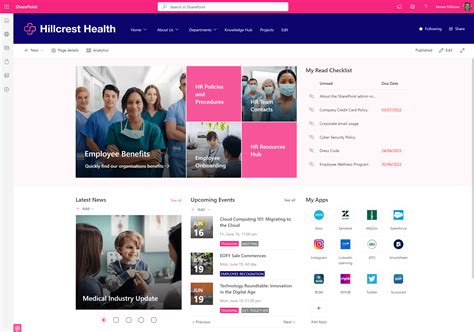 Sharepoint Intranet Design Examples To Get You Inspired Sope