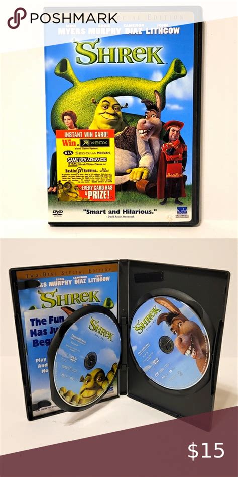 Dreamworks Shrek Dvd Two Disc Special Edition Mike Myers Eddie Murphy
