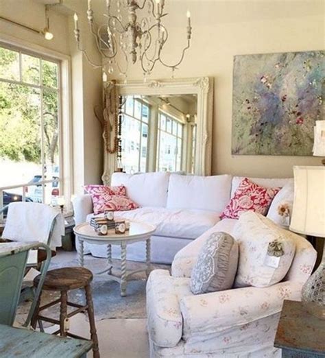 25 Awesome Shabby Chic Apartment Living Room Design And Decor Ideas