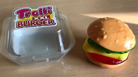 Trolli Gummi Burger Big Hamburger Youtube