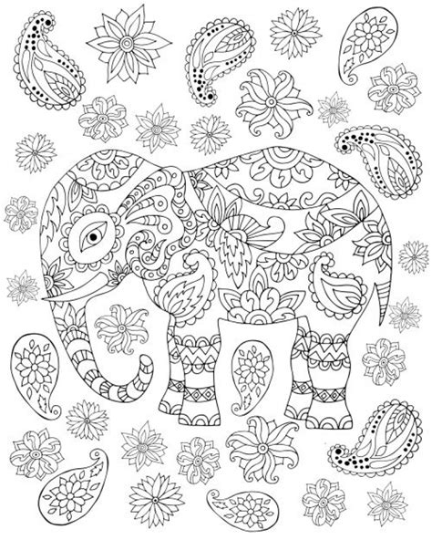 Get This Challenging Coloring Pages Of Elephant For Adults 685cuy