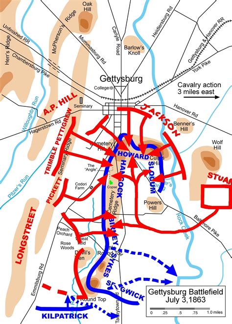 Imagen Gettysburg Battle Map Day3 Historia Alternativa Fandom
