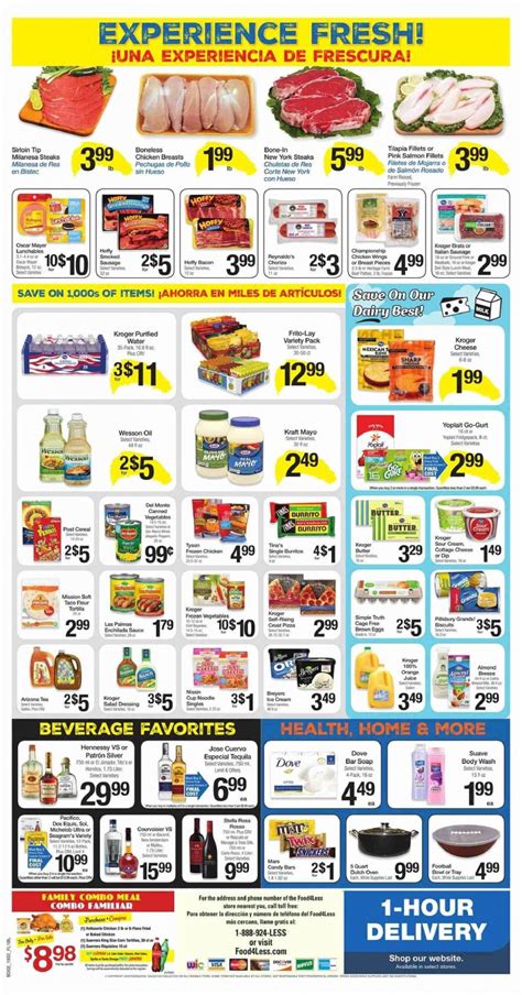 Shop low prices on groceries to build your shopping list or order online. Food 4 Less Ad Sep 11 - 17, 2019 - WeeklyAds2