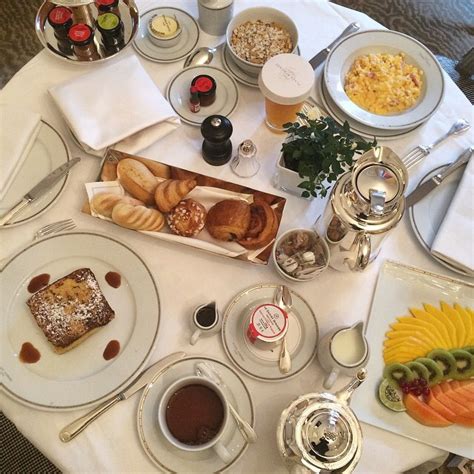 Room Service Breakfast At Hotel Plaza Athenee By Hotel Breakfast