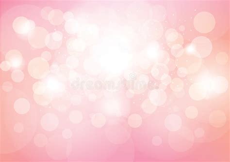 Pink Bokeh Effect Abstract Background Stock Vector Illustration Of Vector Soft