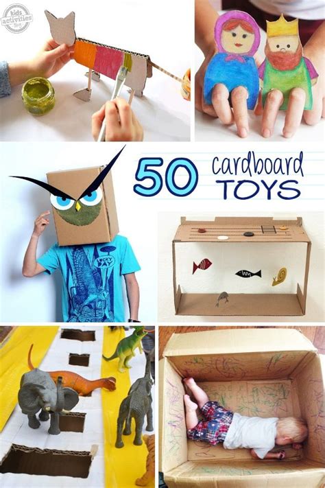 50 Things You Can Do With A Card Board Box Actividades Divertidas