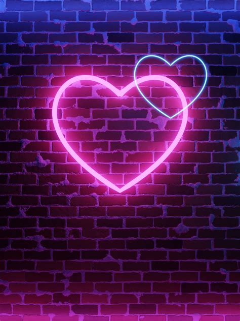Neon Heart Stock Photos Images And Backgrounds For Free Download