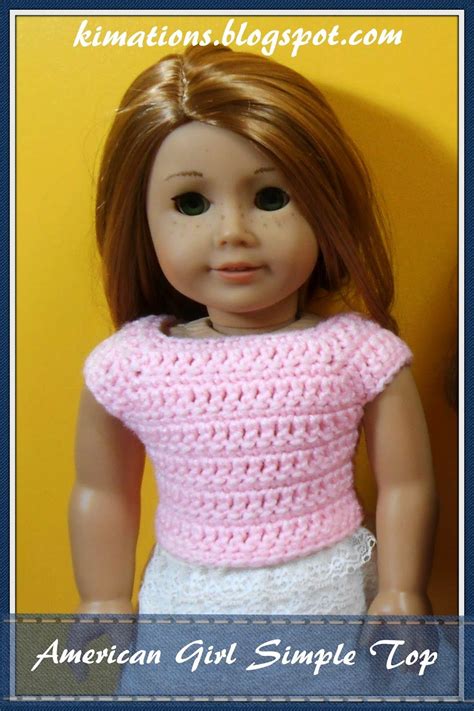 Barbie might have known for decades, yet what has been present in the 18 inch doll patterns have its own variousity and her own. Pin on Free Crochet Patterns For The American Girl Or 18 ...