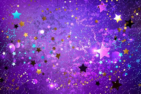 Purple Background With Stars 45617 Backgrounds Design Bundles