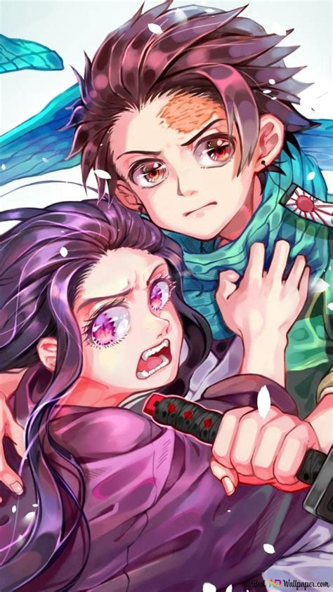 Artstation Demon Slayer Kimetsu No Yaiba Nezuko And Tanjiro Kamado