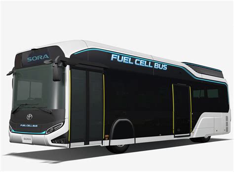 Toyotas Sora Electric Bus Concept Explores Future Of Fuel Cell Technology