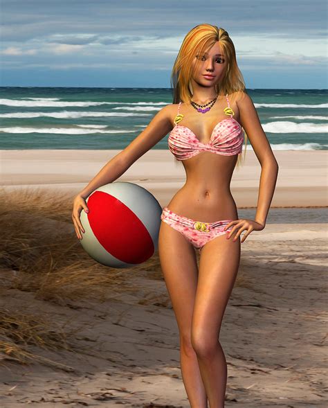 Daria Posing With Her Beach Ball By Starfire On Deviantart