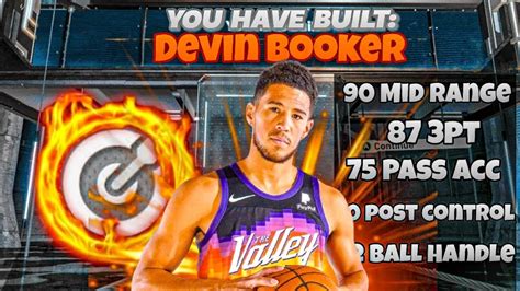 Creating The Best Devin Booker Build On Nba K Current Gen Youtube