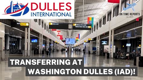 Washington Dulles Iad Airport Transfer Guide 2023 Youtube