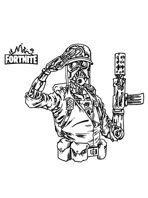 Fortnite Jason Coloring Pages Coloring Games Online