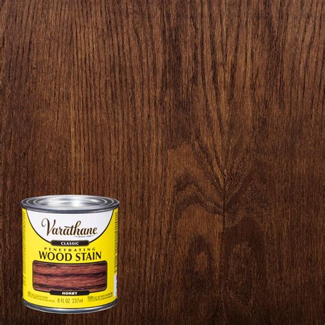 Varathane 8 oz. Honey Classic Wood Interior Stain-339742 - The Home Depot