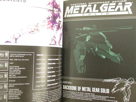 Metal Gear Solid Official Guide Play Station Book 1998 Nt36 Ebay