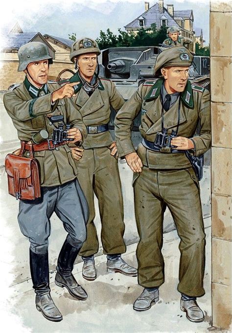 Volstad Wwii German Uniforms Wwii Uniforms Military Illustration