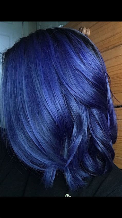 My New Royal Blue Hair Frisuren 50er