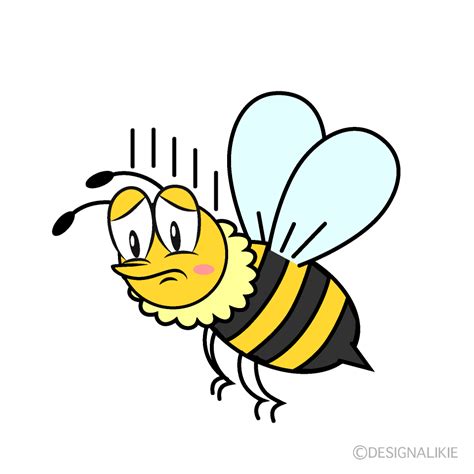 Free Depressed Honey Bee Cartoon Imagecharatoon