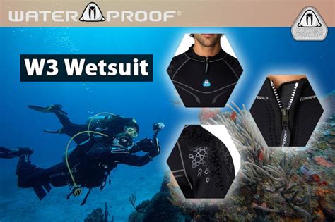 Waterproof W3 Wetsuit When Gender Specific Design Stands Out Waterproof Scuba Diver Wetsuit