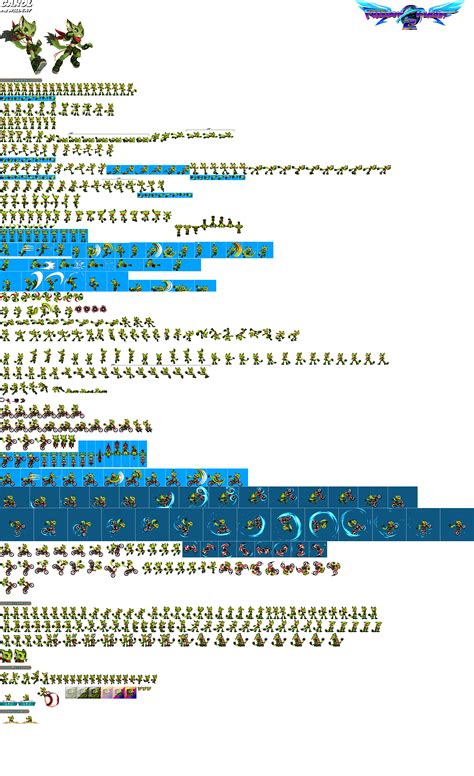 The Spriters Resource Full Sheet View Freedom Planet 2 Carol Tea