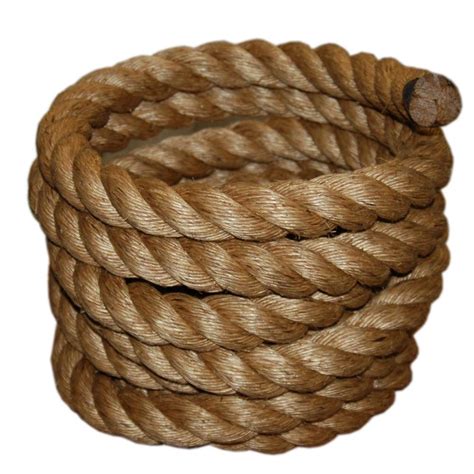 Tw Evans Cordage 2 In X 50 Ft Manila Rope 30 096 50 The Home Depot
