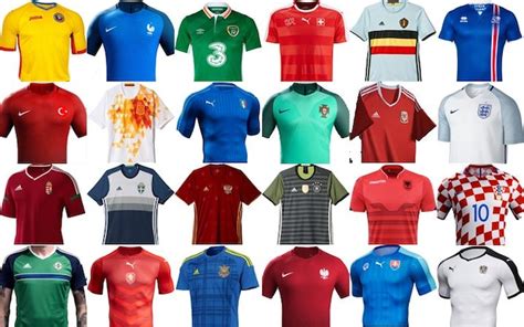 Euro 2016 Kits All 48 Home And Away Shirts Ranked Football