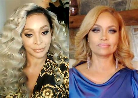 karen huger tells gizelle bryant to lay off the wine after rhop co star called her an obsessed