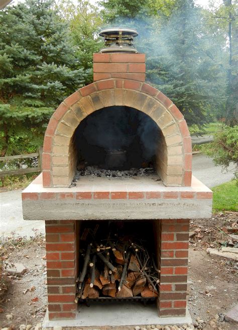 Advantages of a diy pizza oven kit over fully assembled: This beautiful wood fired oven resides in Northern ...