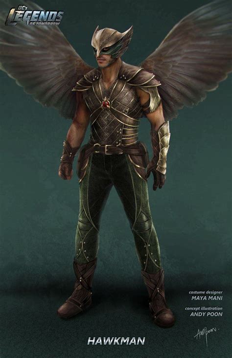 Hawkgirl And Hawkman Are Ready For A Savage Battle In New Concept Art
