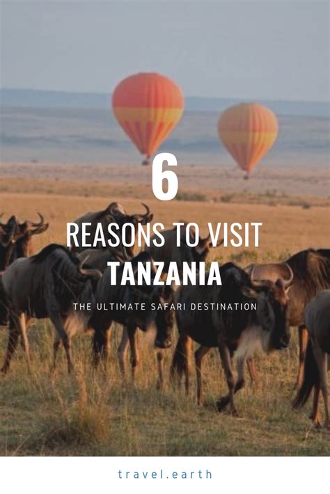 Tanzania Is Home To Some Of The Most Famous National Parks Like