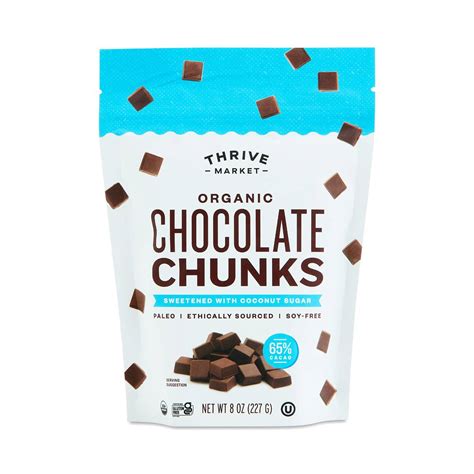 Organic Chocolate Chunks Thrive Market