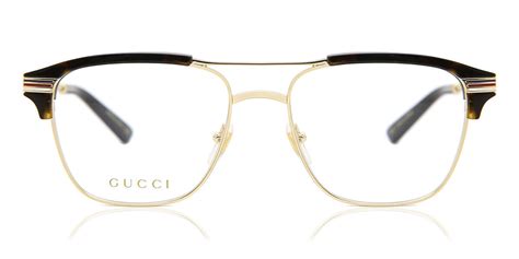 gucci gg0241o 003 eyeglasses in tortoiseshell smartbuyglasses usa