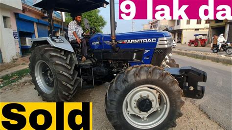 Sold 0 Meter Tractor Farmtrac 6090 4wd Youtube