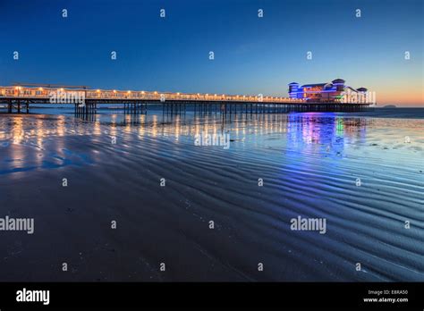 The Rebuilt Grand Pier At Weston Super Mare Captured About 45 Minutes