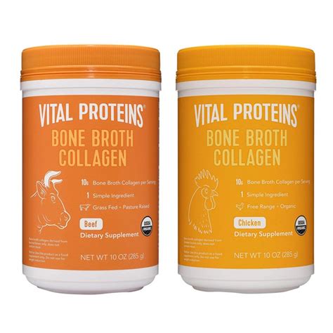 Vital Proteins Bone Broth Collagen Grass Fed Organic Beef And Free