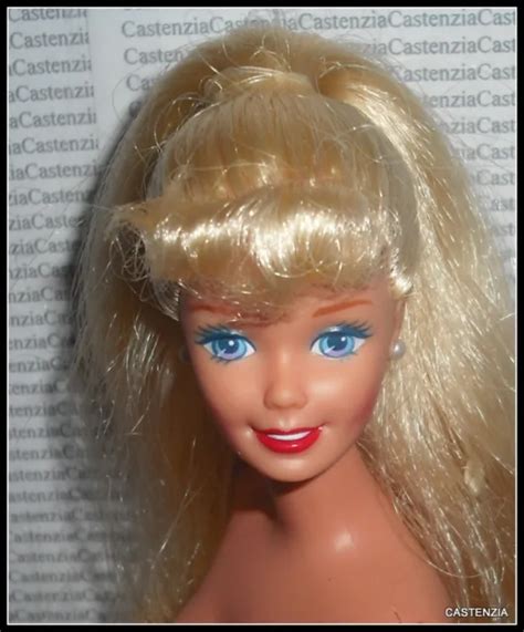 NUDE BARBIE GEORGIA University Blonde Blue Eyes Articulated Doll For